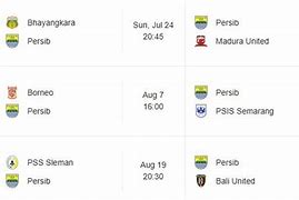 Jadwal Persib Liga 1 2022 Putaran 2